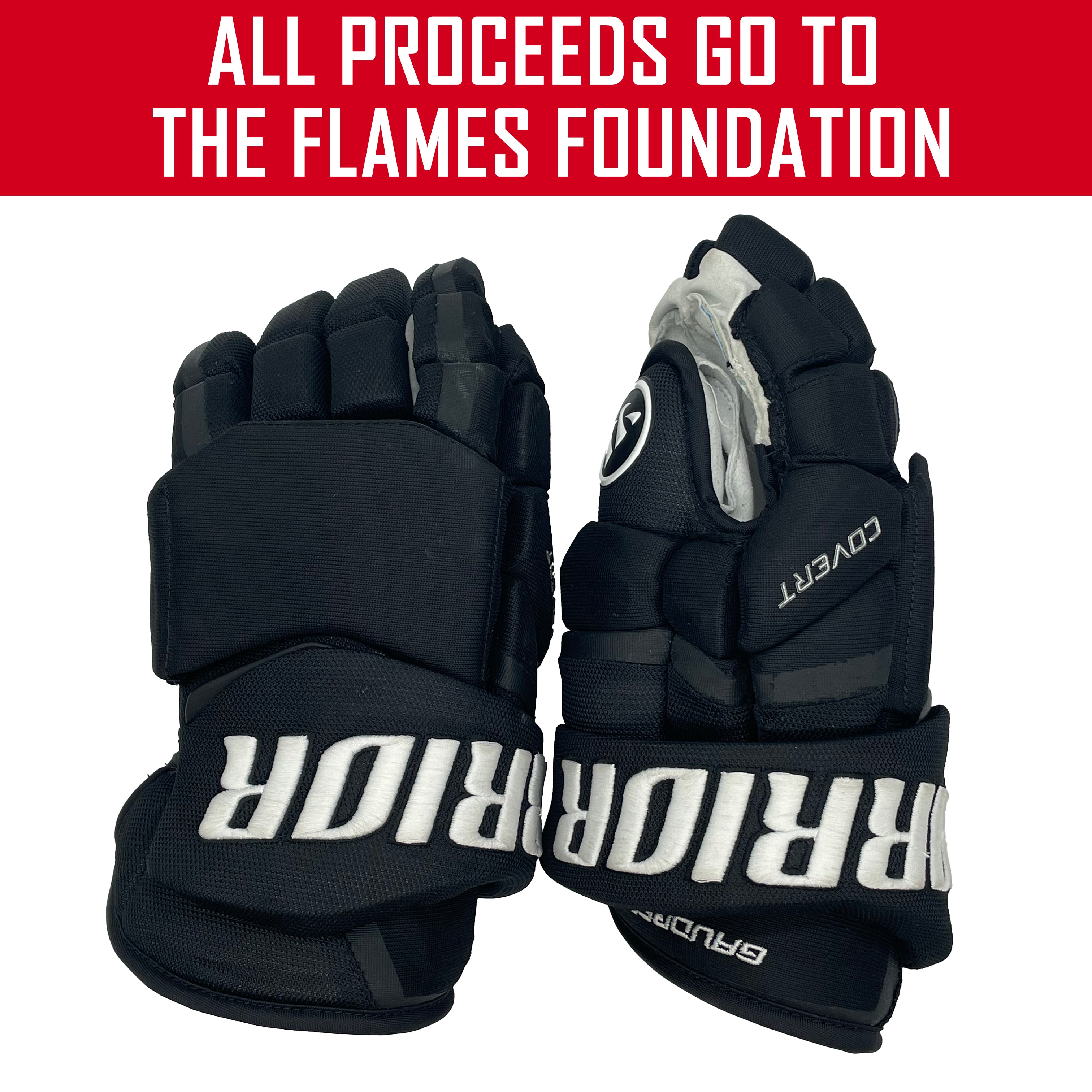 Warrior Covert QRL - Gant NHL Pro Stock - Johnny Gaudreau (Noir)